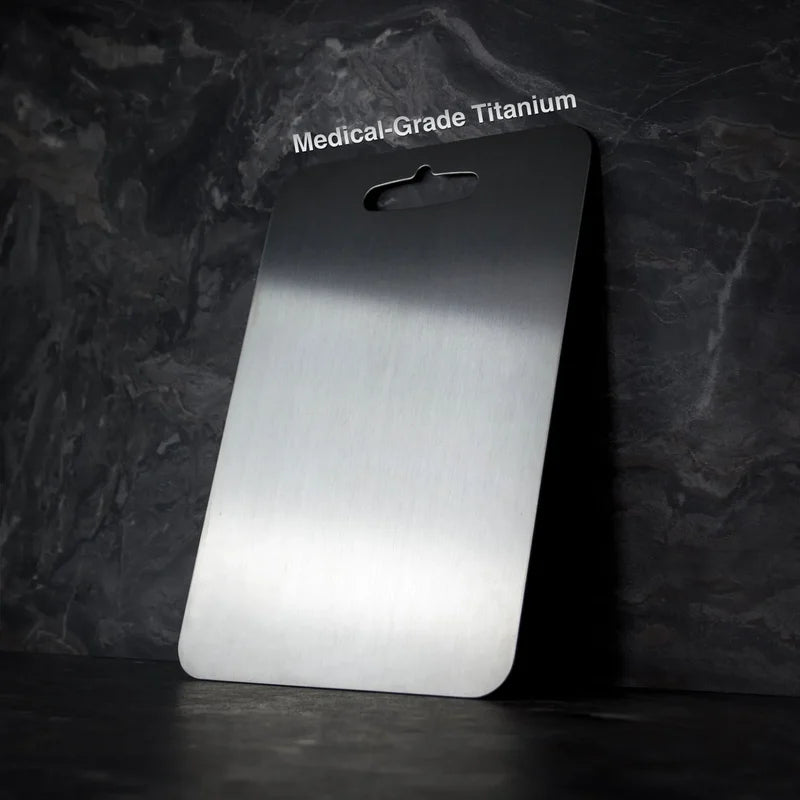 Titanium Cutting Board - Hygienic & Durable