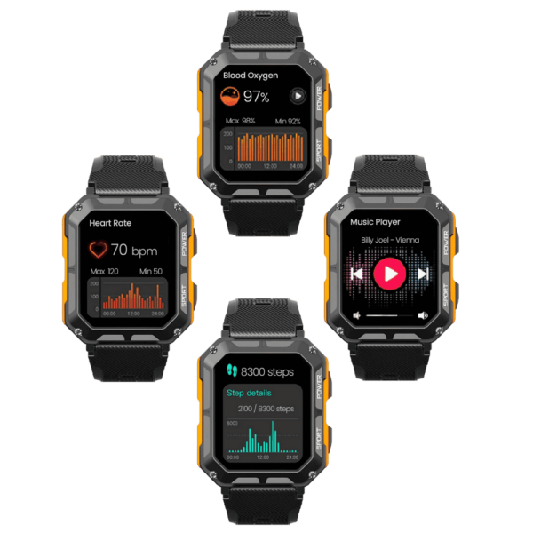 TOUGHM8 Smartwatch 50% OFF + FREE QuickRelease Safety Strap