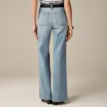 Tummy Control Sailor Wide Leg Trouser - 2024 Best Selling Jeans