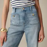 Tummy Control Sailor Wide Leg Trouser - 2024 Best Selling Jeans