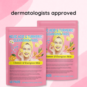 turmeric kojic acid cleansing pads