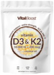 Vitamin D3 K2 Supplement Softgels