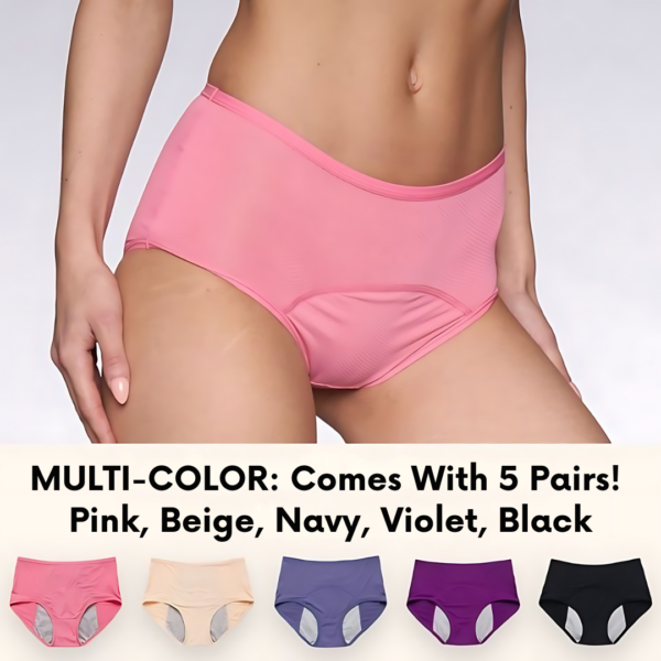 WhisperDry Comfy & Discreet Leakproof Underwear