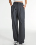 Wide-Leg Tailored Pants