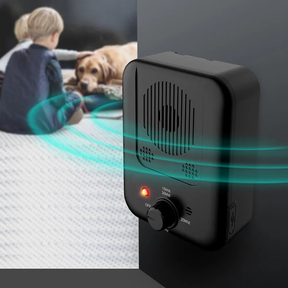 Wireless Ultrasonic Bark Deterrent