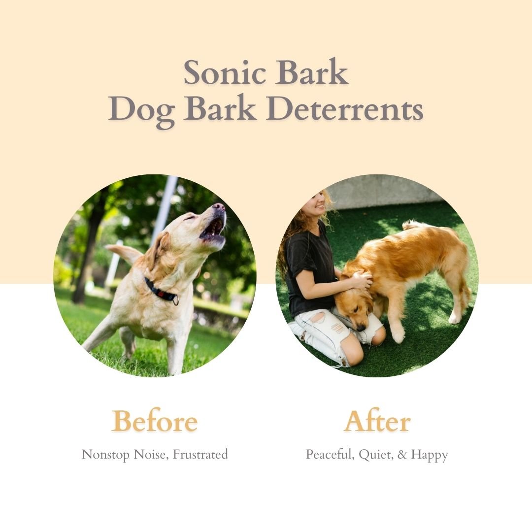 Wireless Ultrasonic Bark Deterrent