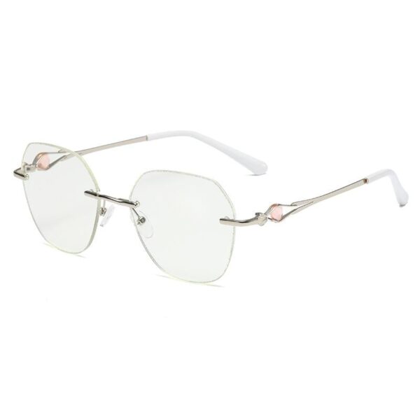 WOMEN'S DIAMOND RIMLESS ANTI-BLUE LIGHT PRESBYOPIA GLASSES