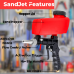 Woodylock Sandjet | Sandblaster