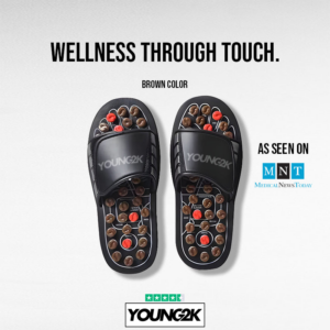 YOUNG2K ACUPRESSURE SANDALS