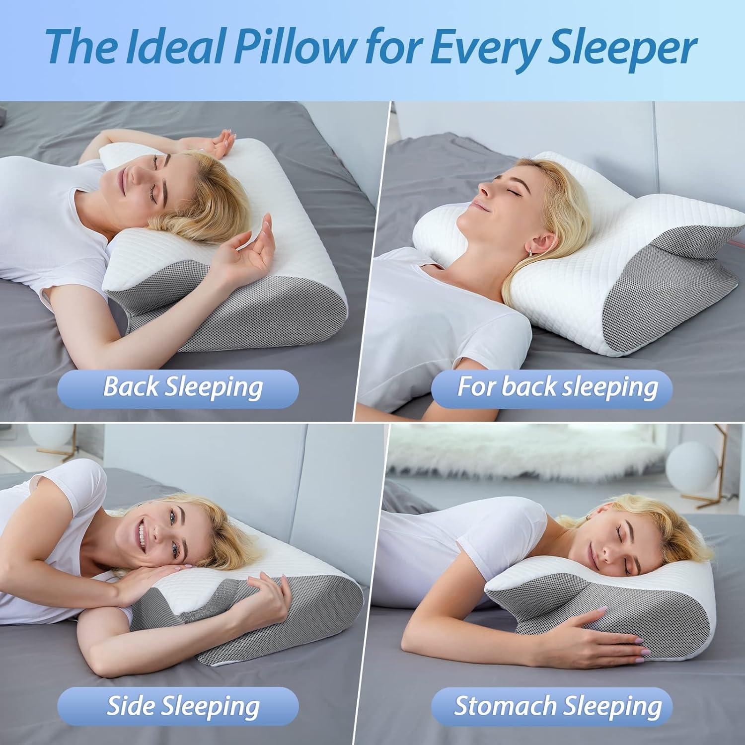 2-in-1 Cervical Neck Pillow