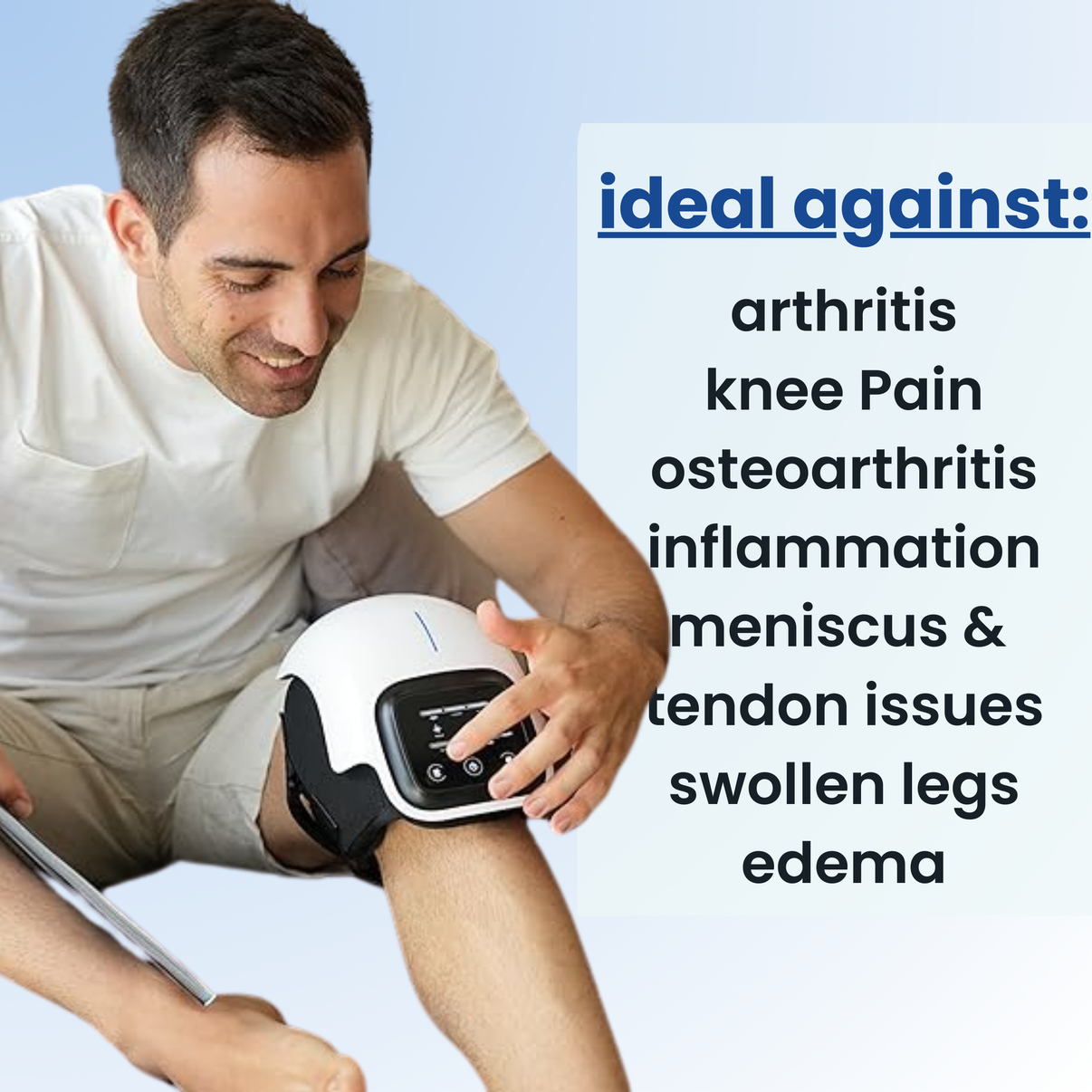 3-in-1 Knee Massager for Instant Relief