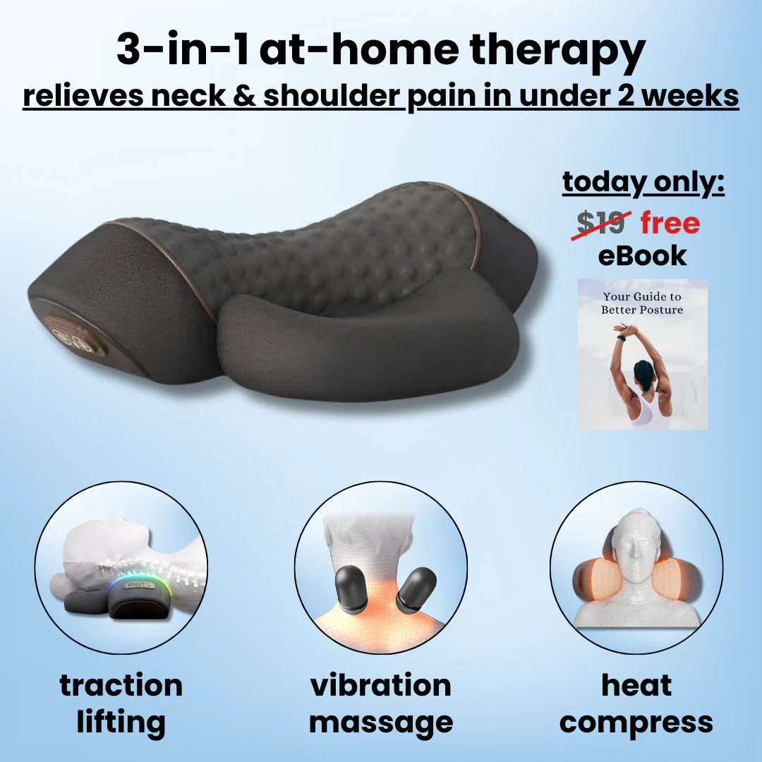  3-in-1 neck & shoulder massager