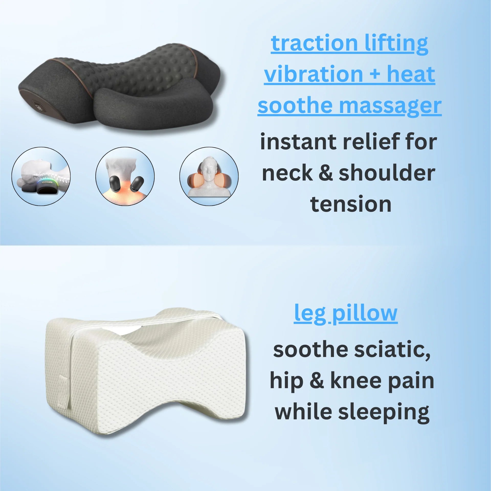 3-in-1 neck & shoulder massager