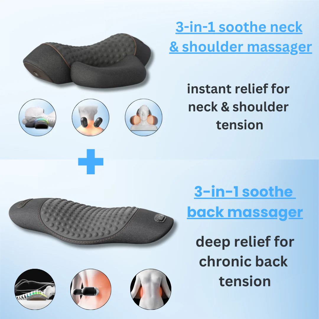  3-in-1 neck & shoulder massager