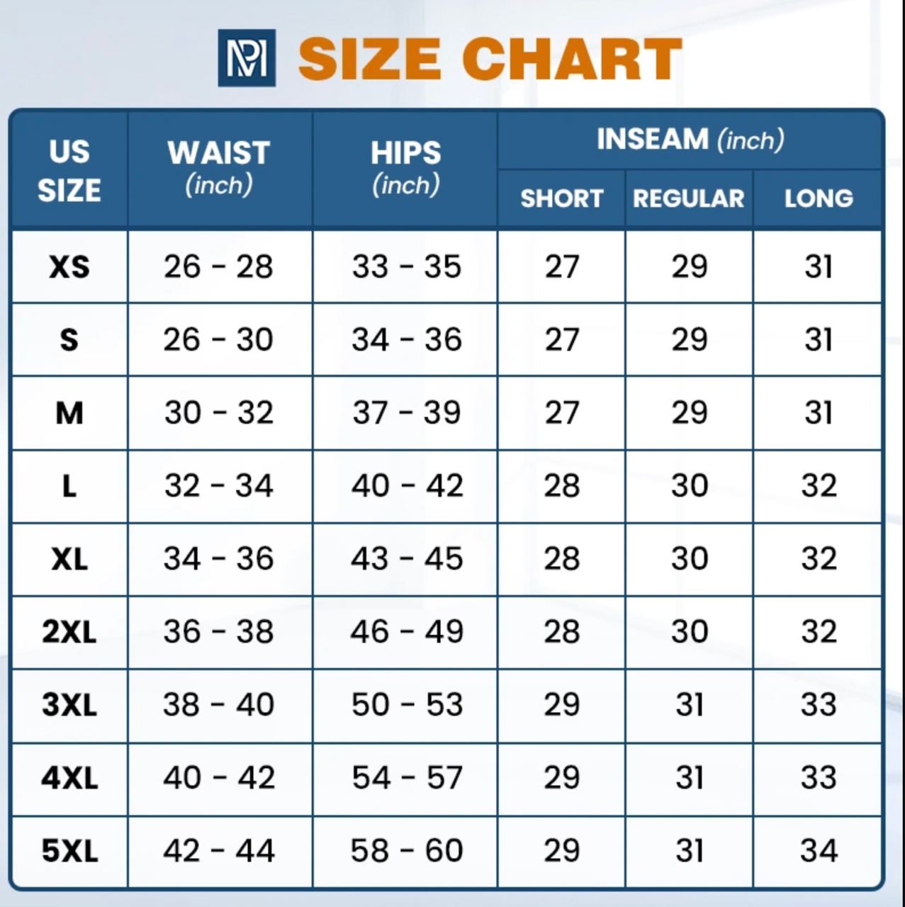 MultiPants Size