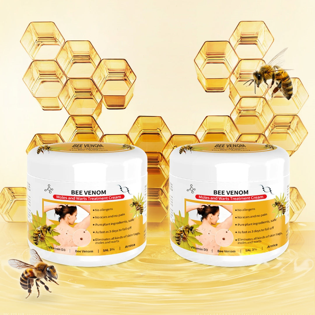 [AAD RECOMMENDS] Bee Venom Mole and Wart Treatment Cream Suitable for use byindividuals of all ages🍃