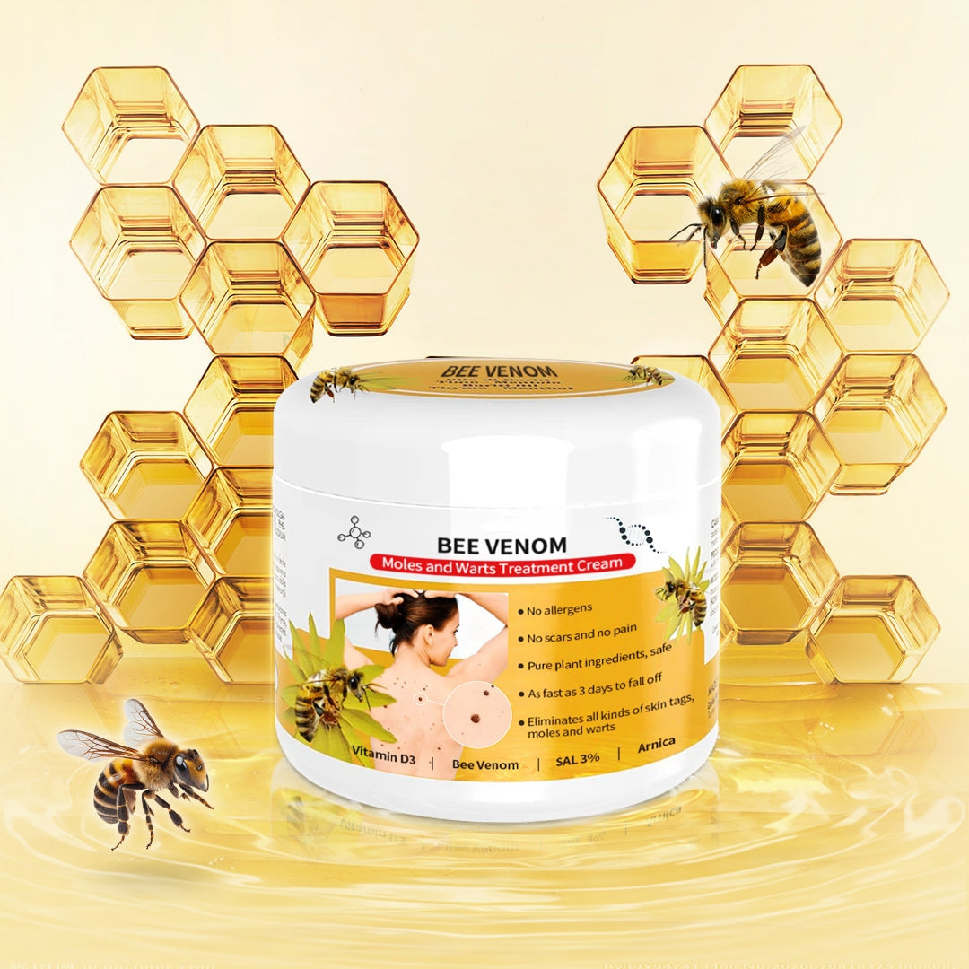 [AAD RECOMMENDS] Bee Venom Mole and Wart Treatment Cream Suitable for use byindividuals of all ages🍃