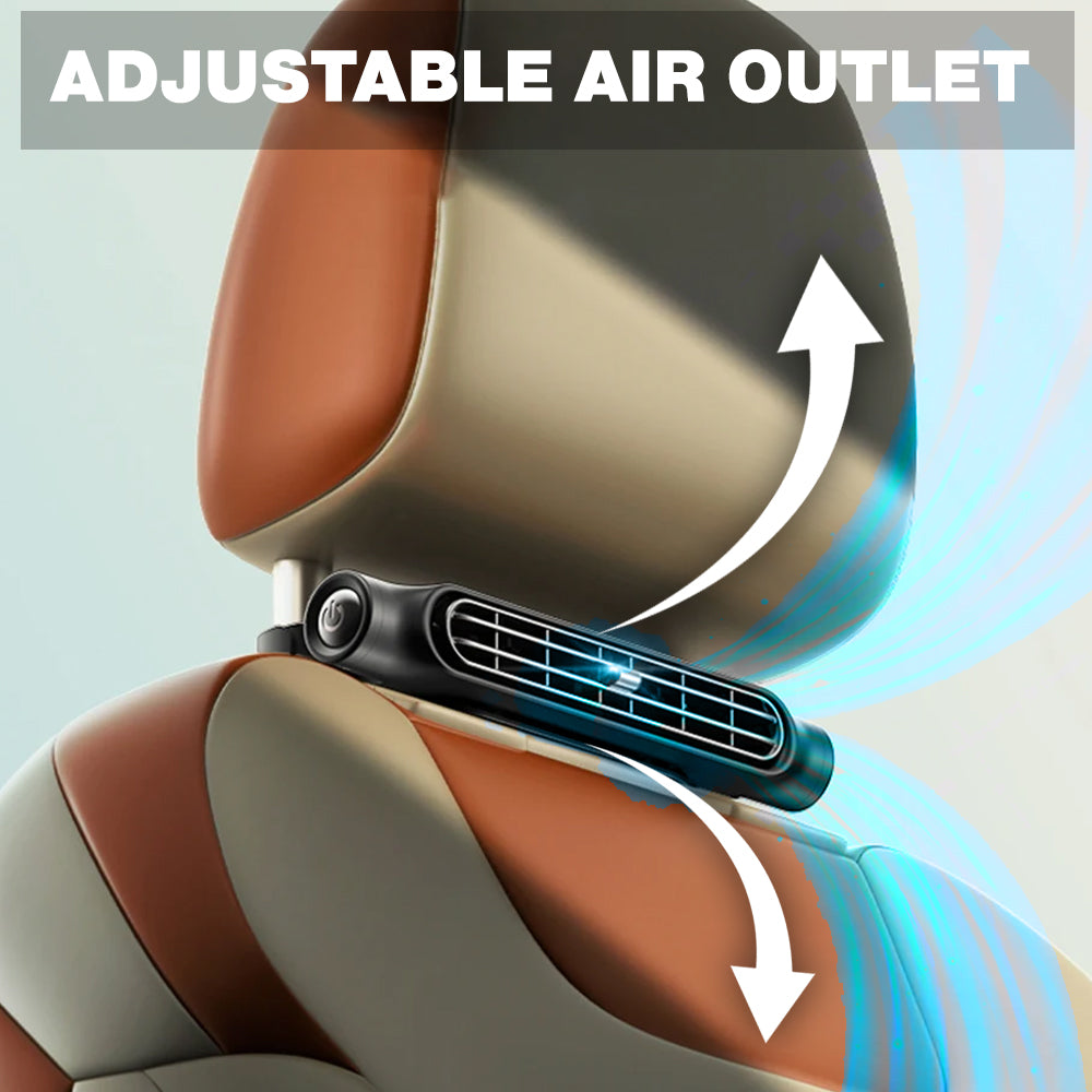 AeroTurbine Dual-Core Headrest Fan