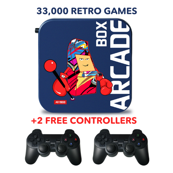 ARCADE BOX - 33,000 RETRO GAMES