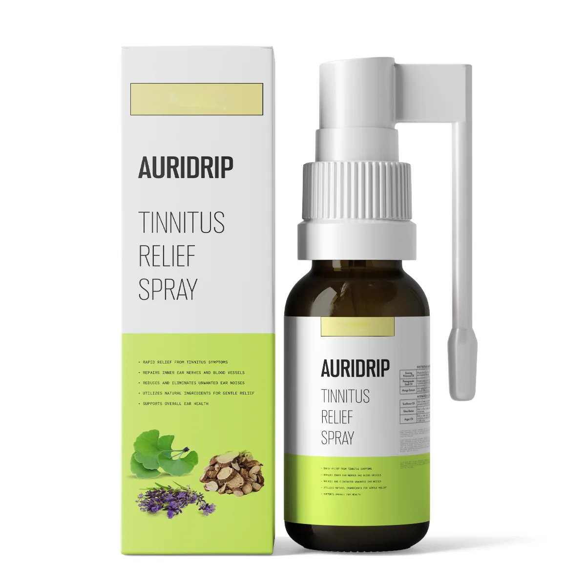 Auridrip Tinnitus Relief Spray