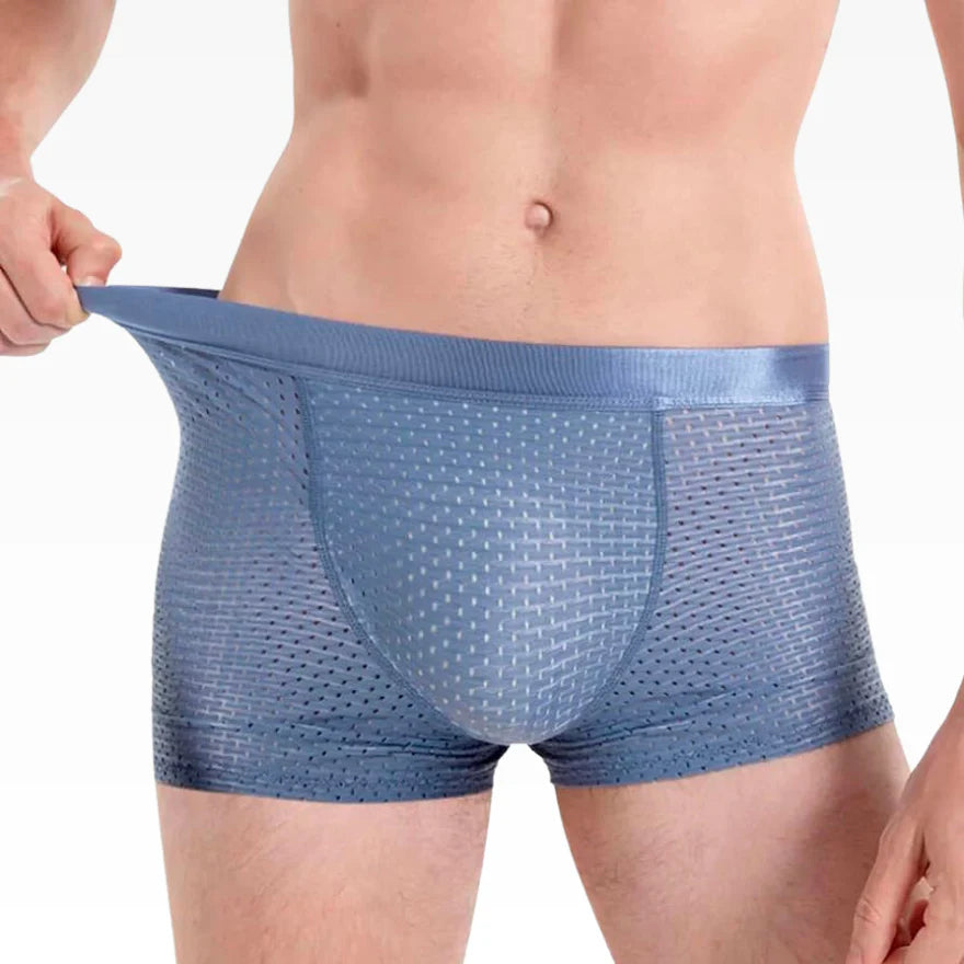 Bamboo Fiber Boxer Shorts - For All-day Comfort