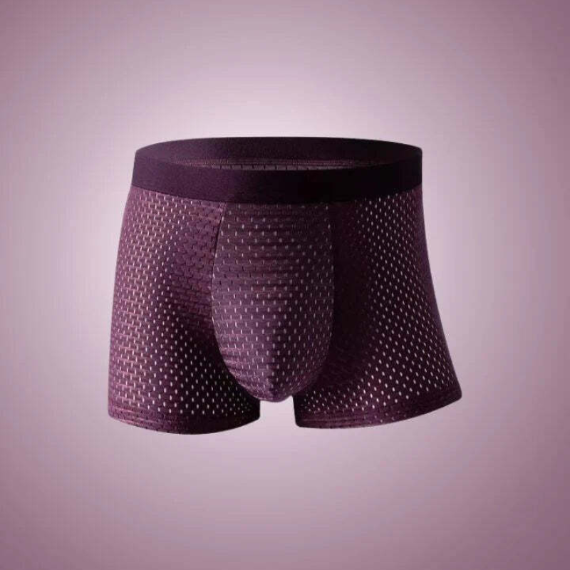 Bamboo Fiber Boxer Shorts - For All-day Comfort