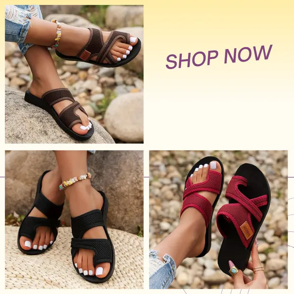 Big Summer Sale - 70% OFF - Breathable Mesh Slide Sandals for Women