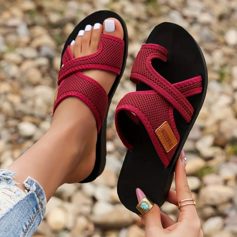 Big Summer Sale - 70% OFF - Breathable Mesh Slide Sandals for Women