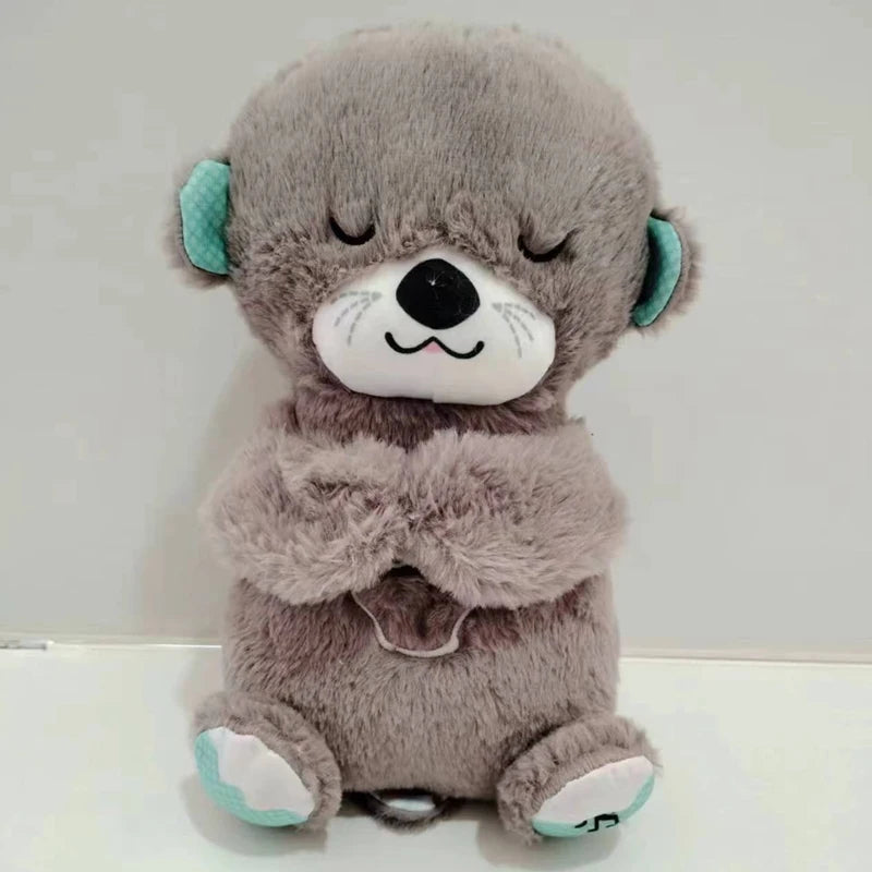 Breathing Baby Otter Toy