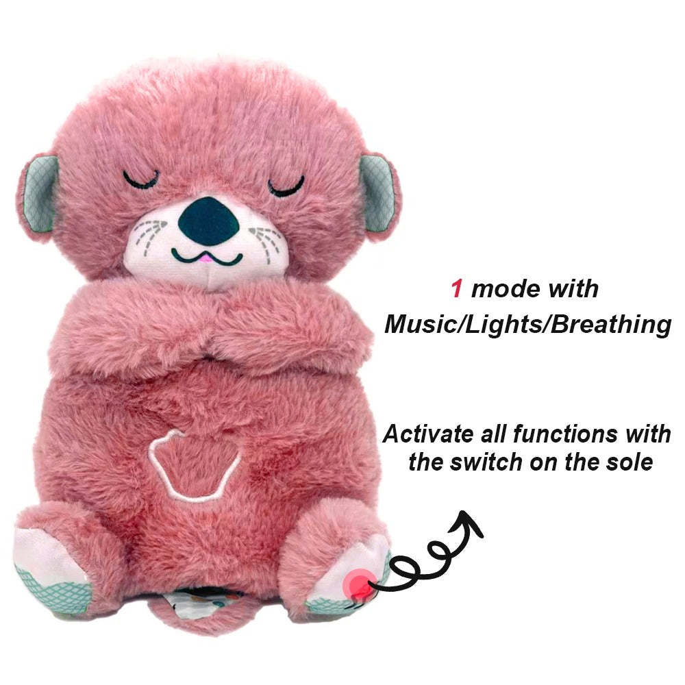 Breathing Otter Plush Toy