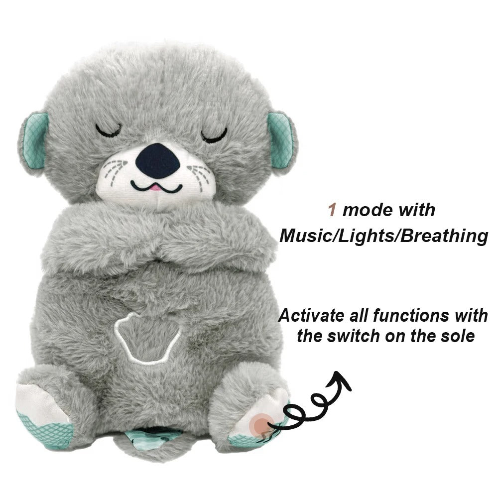 Breathing Otter Plush Toy