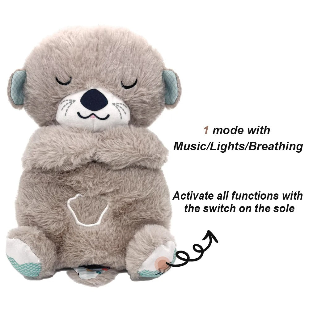 Breathing Otter Plush Toy