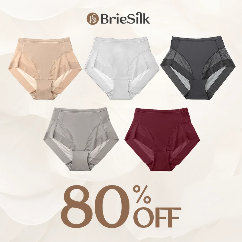 BrieSilk - Ice Silk High Waist Hiplift Panties