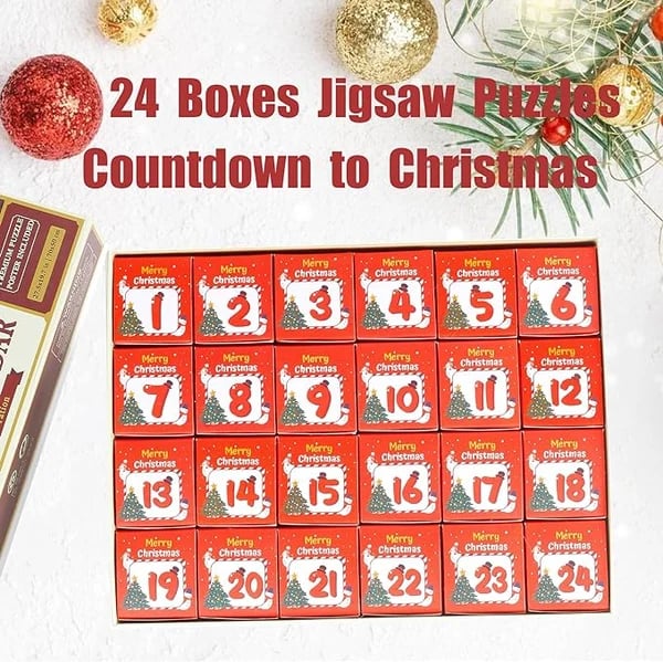 Christmas Advent Calendar Jigsaw Puzzle 1000pcs