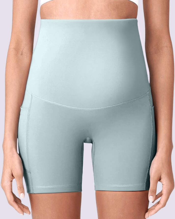 ComfortCloud 2.0 - Maternity & Postpartum Biker Shorts