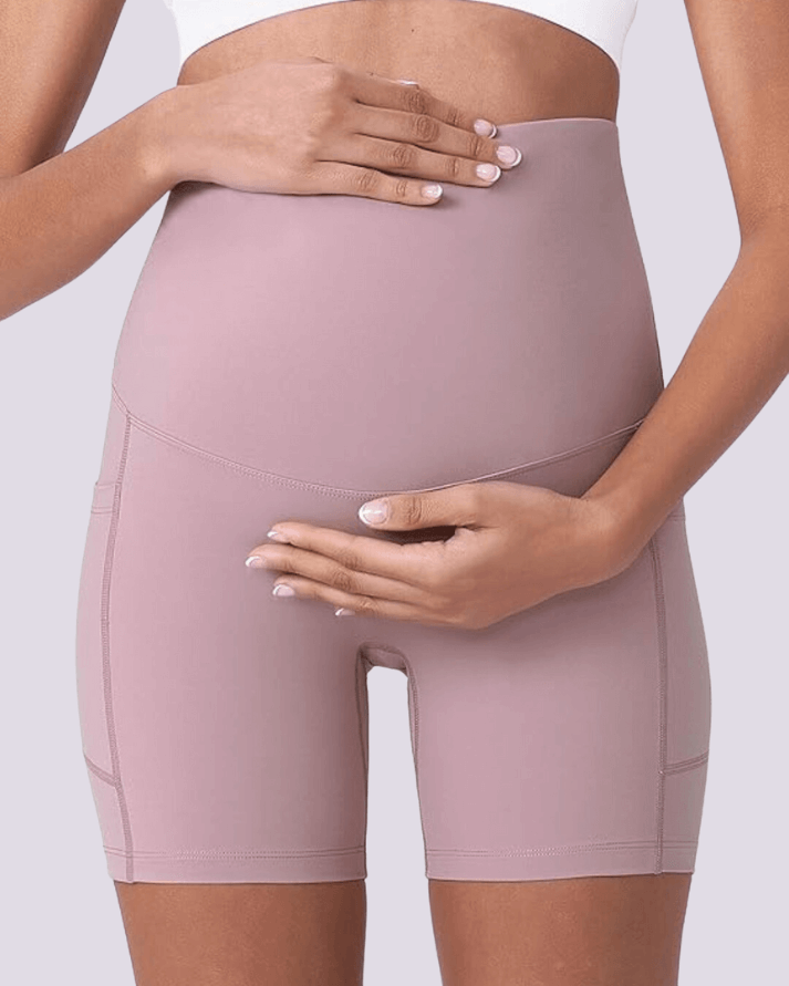 ComfortCloud 2.0 - Maternity & Postpartum Biker Shorts