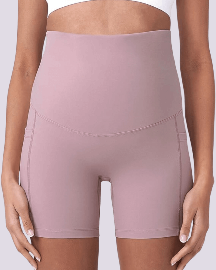 ComfortCloud 2.0 - Maternity & Postpartum Biker Shorts