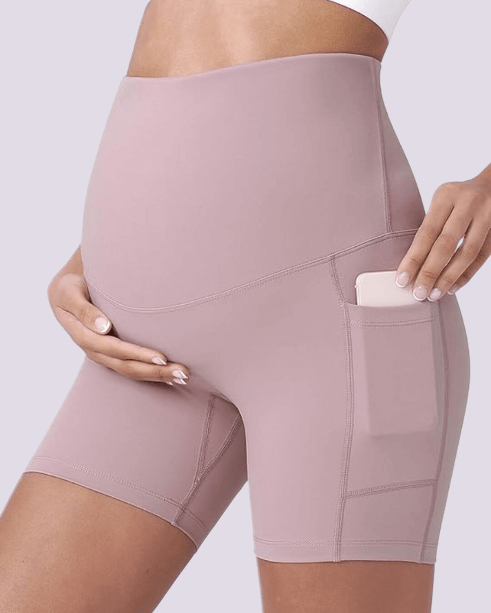 ComfortCloud 2.0 - Maternity & Postpartum Biker Shorts