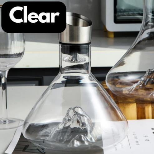 Crystal Clear Wine Decanter