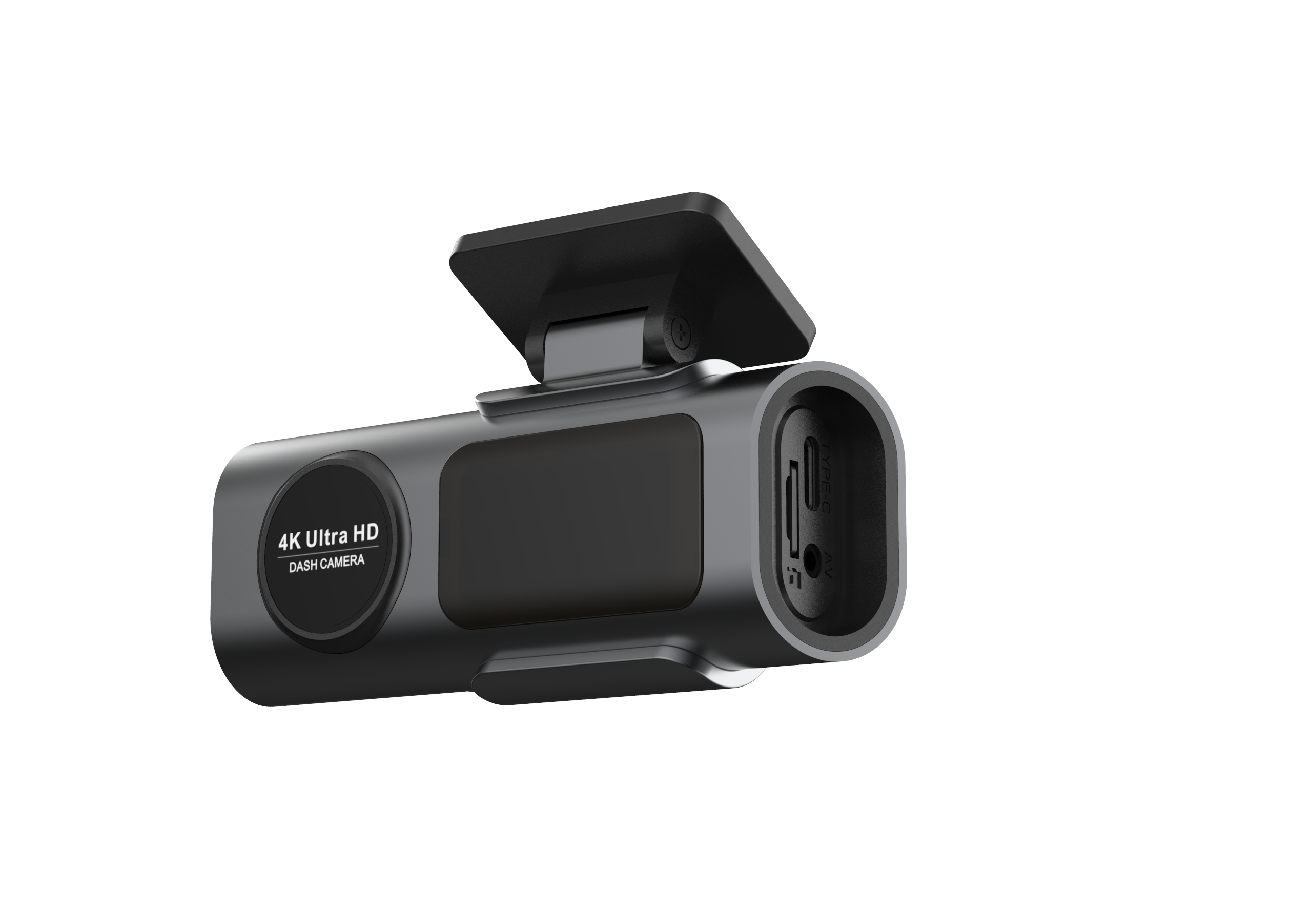 eCam Dual 4K Front Rear GPS Dash Cam WiFi And SD