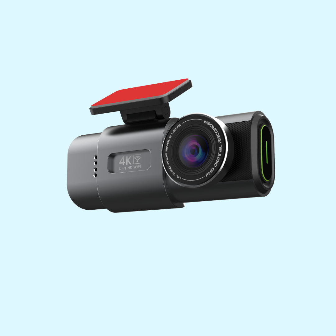 eCam Dual 4K Front Rear GPS Dash Cam WiFi And SD