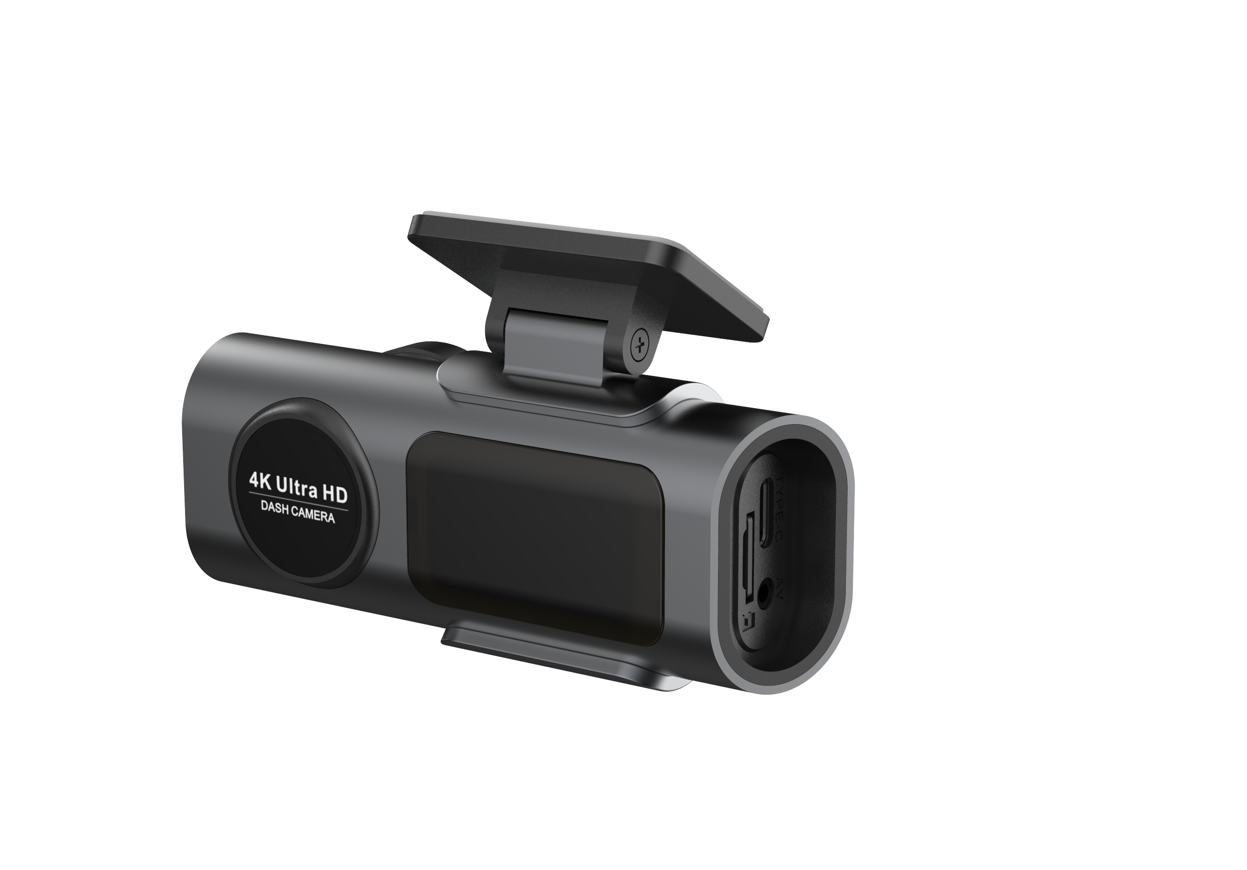 eCam Dual 4K Front Rear GPS Dash Cam WiFi And SD