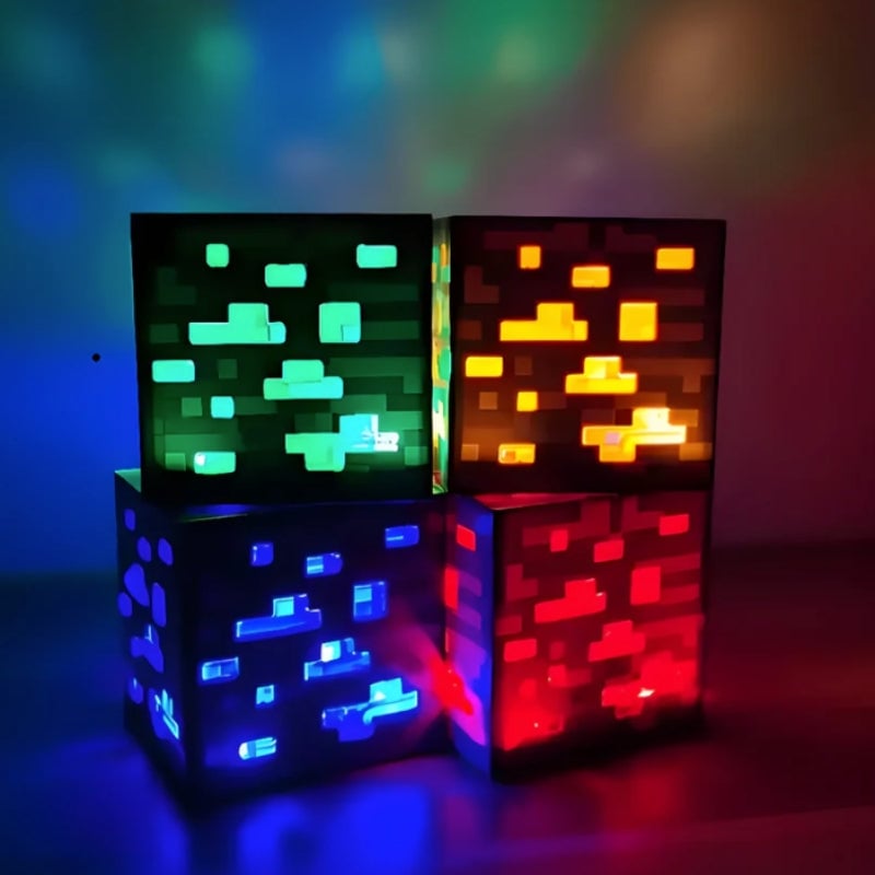 Glowing Ore Blocks