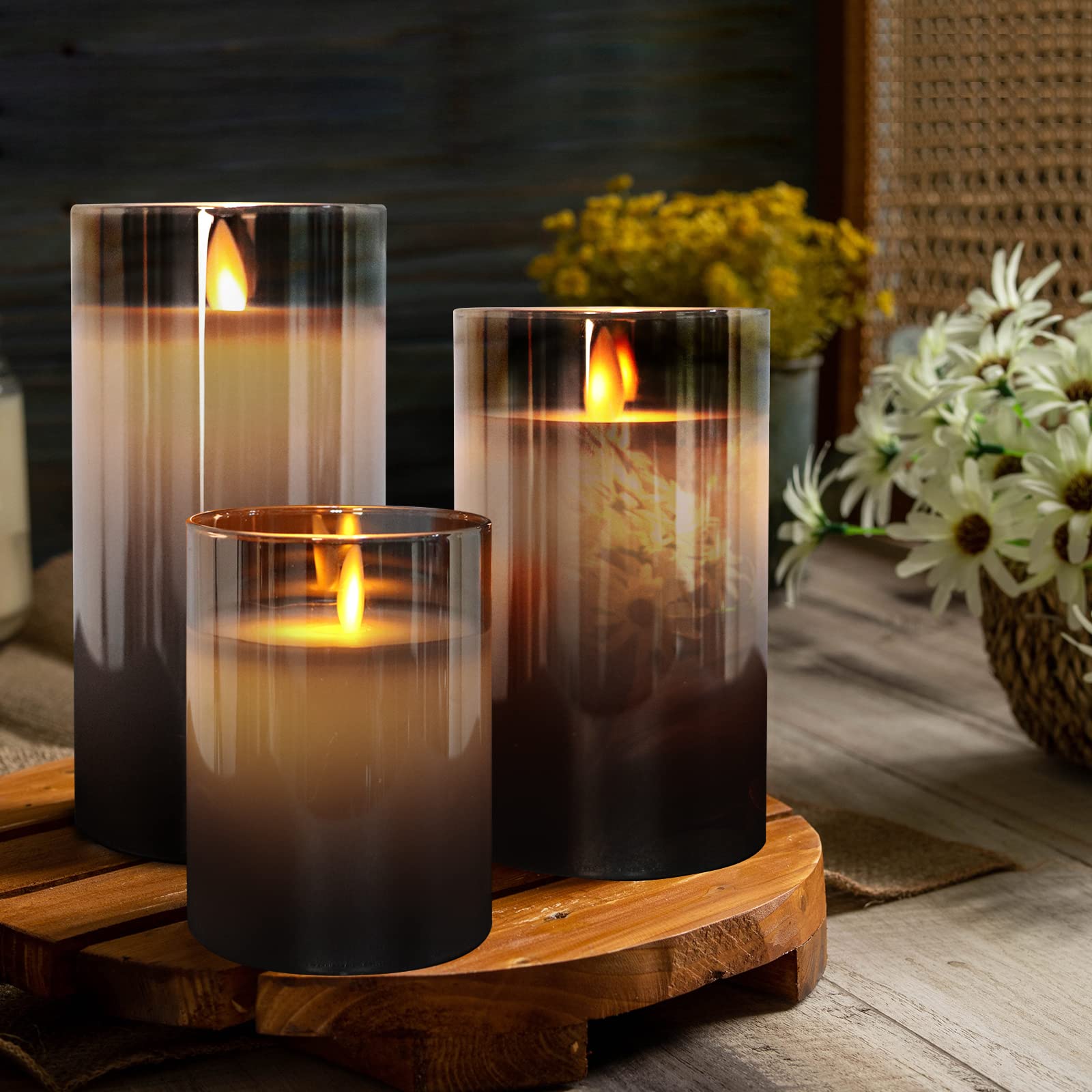 Glowlabo Flameless Candle Set