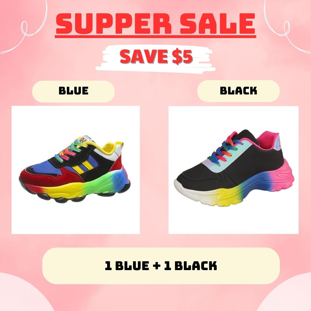 HOT SALE 50% OFF - Rainbow Sneakers-New Orthopedic Shoes