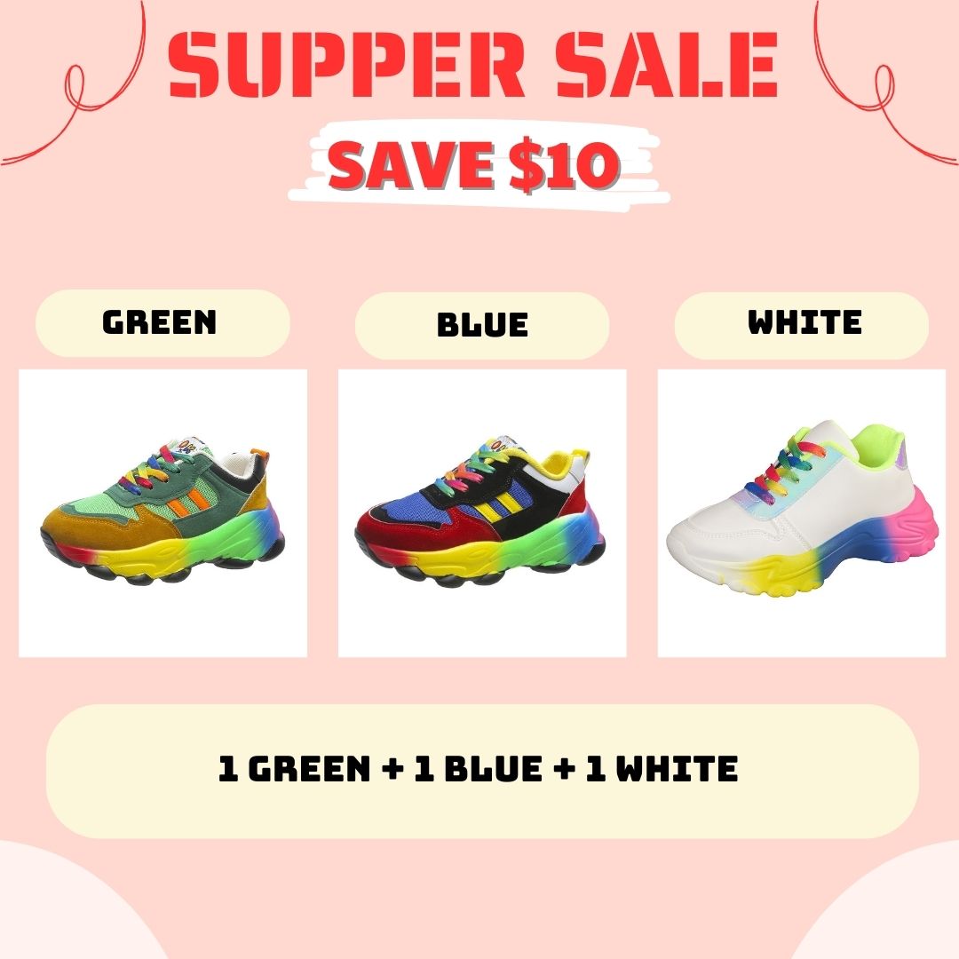 HOT SALE 50% OFF - Rainbow Sneakers-New Orthopedic Shoes