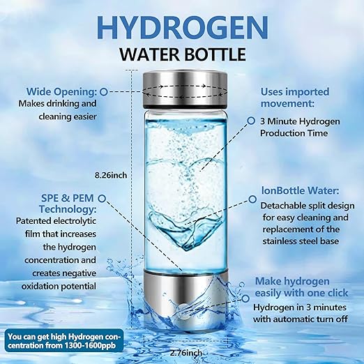 Hydrogen Infused Water Bottle