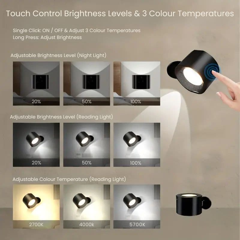 Infinite LED Wall Light