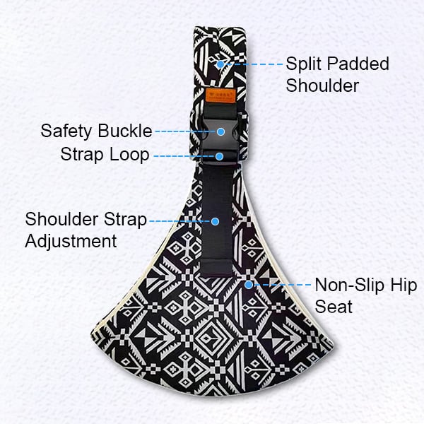 LAST DAY 55% OFF - Baby Sling Carrier Newborn to Toddler