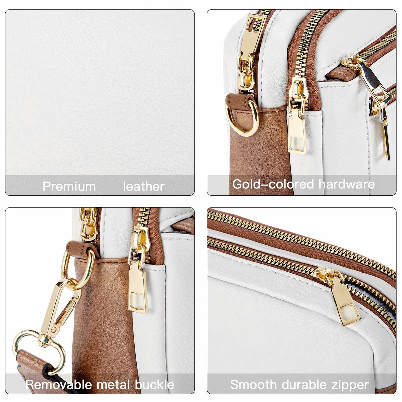 Last Day 60% OFF - Handmade Colorful Straps Crossbody Leather Bags & Purse